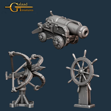Pirate Ship Terrain Bundle